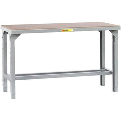 Little Giant - 48 Wide x 24" Deep x 41" High, Steel Workbench - Adjustable Height Legs - Industrial Tool & Supply