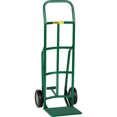 Little Giant - 800 Lb Capacity 47" OAH Hand Truck - Continuous Handle, Steel, Rubber Wheels - Industrial Tool & Supply