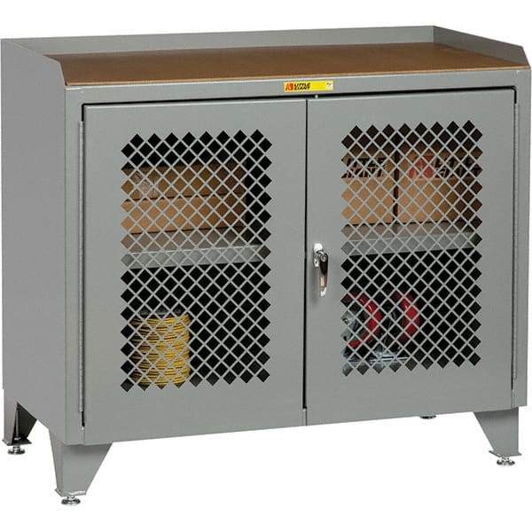 Little Giant - 2,000 Lb Capacity, 1 Drawer Mobile Cabinet Bench - 24" Wide x 43" High - Industrial Tool & Supply