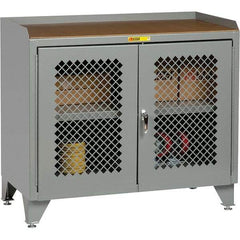 Little Giant - Stationary Workstations Type: Security Workstation Width (Inch): 36 - Industrial Tool & Supply