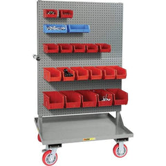 Little Giant - 30" Wide x 36" Long x 64" High Cart - Steel, Polyurethane Casters - Industrial Tool & Supply