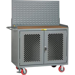 Little Giant - 3,600 Lb Capacity Mobile Cabinet - 48" Wide x 64" High - Industrial Tool & Supply