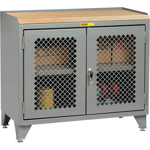 Little Giant - Stationary Workstations Type: Security Workstation Width (Inch): 36 - Industrial Tool & Supply