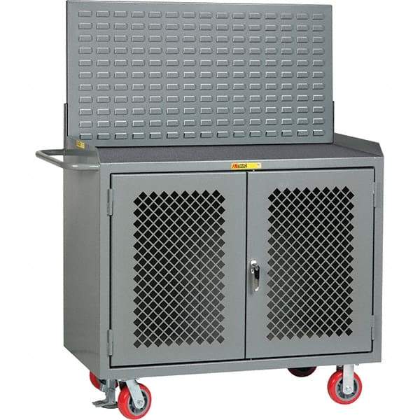 Little Giant - 3,600 Lb Capacity Mobile Cabinet - 48" Wide x 64" High - Industrial Tool & Supply