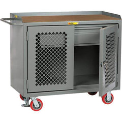 Little Giant - 3,600 Lb Capacity, 1 Drawer Mobile Cabinet - 48" Wide x 43" High - Industrial Tool & Supply