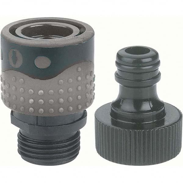 Gilmour - Garden Hose Fittings & Repair Kits Type: Connector Connector Type: Male; Female - Industrial Tool & Supply