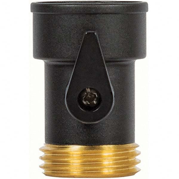 Gilmour - Garden Hose Fittings & Repair Kits Type: Shut-Off Valve Connector Type: Female; Male - Industrial Tool & Supply