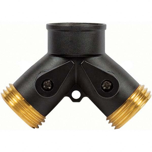 Gilmour - Garden Hose Fittings & Repair Kits Type: Shut-Off Valve Connector Type: Male; Female - Industrial Tool & Supply