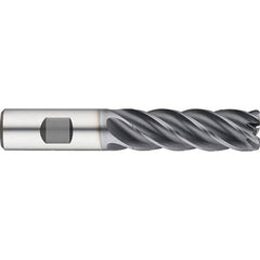 Guhring - 1/4" Diam 5 Flute Solid Carbide 0.02" Corner Radius End Mill - Industrial Tool & Supply