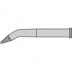 Weller - Soldering Iron Tips; Type: Chisel Tip ; For Use With: WP120; WXP120 - Exact Industrial Supply