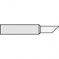 Weller - Soldering Iron Tips; Type: Round Slope Tip ; For Use With: WP65; WTP90; WXP65; WXP90 - Exact Industrial Supply