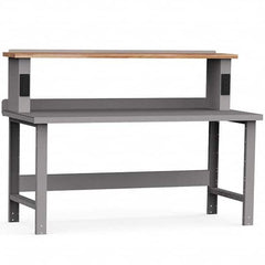 Rousseau Metal - Stationary Work Benches, Tables Type: Work Bench Top Material: Painted Steel - Industrial Tool & Supply