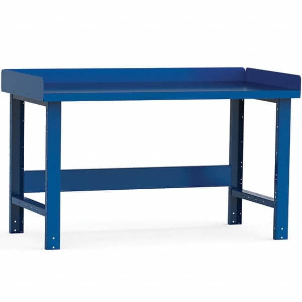 Rousseau Metal - Stationary Work Benches, Tables Type: Work Bench Top Material: Painted Steel - Industrial Tool & Supply