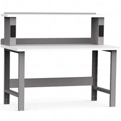 Rousseau Metal - Stationary Work Benches, Tables Type: Work Bench Top Material: Laminated Plastic - Industrial Tool & Supply