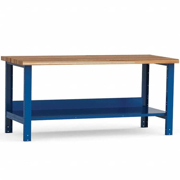 Rousseau Metal - Stationary Work Benches, Tables Type: Work Bench Top Material: Laminated Wood - Industrial Tool & Supply