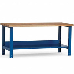 Rousseau Metal - Stationary Work Benches, Tables Type: Work Bench Top Material: Laminated Wood - Industrial Tool & Supply