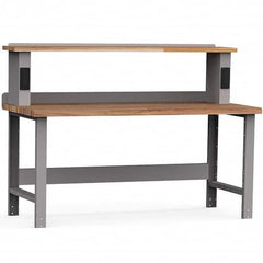 Rousseau Metal - Stationary Work Benches, Tables Type: Work Bench Top Material: Laminated Wood - Industrial Tool & Supply