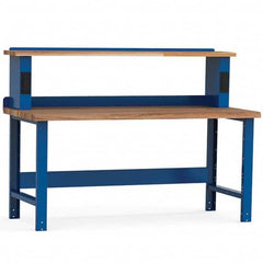 Rousseau Metal - Stationary Work Benches, Tables Type: Work Bench Top Material: Laminated Wood - Industrial Tool & Supply