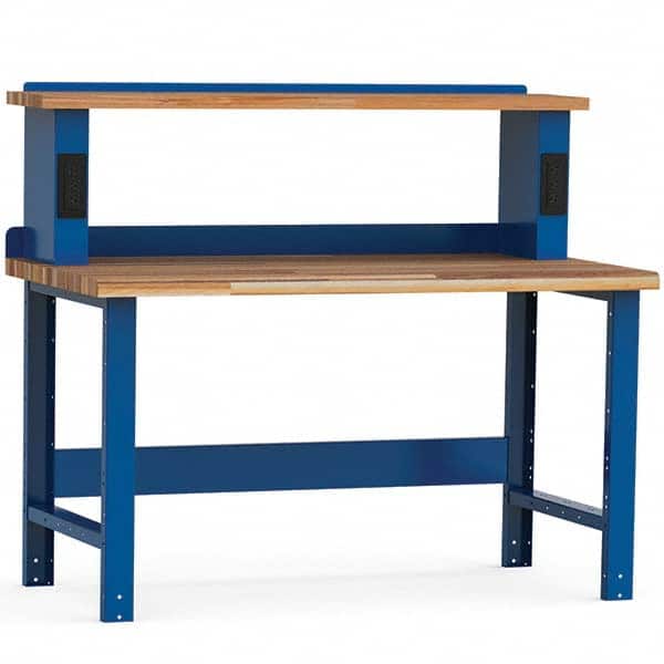 Rousseau Metal - Stationary Work Benches, Tables Type: Work Bench Top Material: Laminated Wood - Industrial Tool & Supply