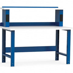 Rousseau Metal - Stationary Work Benches, Tables Type: Work Bench Top Material: Laminated Plastic - Industrial Tool & Supply