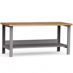 Rousseau Metal - Stationary Work Benches, Tables Type: Work Bench Top Material: Laminated Wood - Industrial Tool & Supply