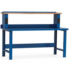 Rousseau Metal - Stationary Work Benches, Tables Type: Work Bench Top Material: Painted Steel - Industrial Tool & Supply