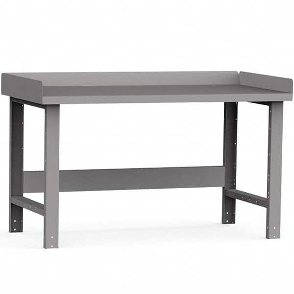 Rousseau Metal - Stationary Work Benches, Tables Type: Work Bench Top Material: Painted Steel - Industrial Tool & Supply