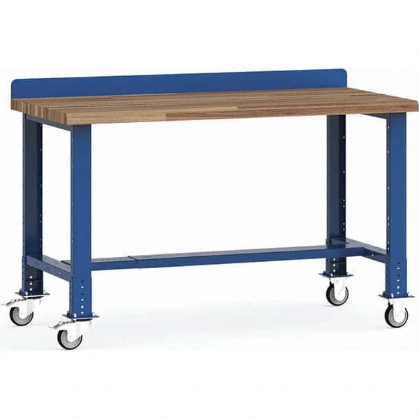 Rousseau Metal - Mobile Work Benches Type: Mobile Workbench Length: 60 (Inch) - Industrial Tool & Supply