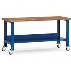 Rousseau Metal - Mobile Work Benches Type: Mobile Workbench Length: 72 (Inch) - Industrial Tool & Supply