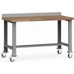 Rousseau Metal - Mobile Work Benches Type: Mobile Workbench Length: 60 (Inch) - Industrial Tool & Supply