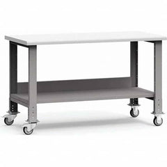 Rousseau Metal - Mobile Work Benches Type: Mobile Workbench Length: 60 (Inch) - Industrial Tool & Supply