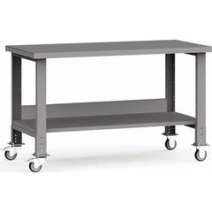 Rousseau Metal - Mobile Work Benches Type: Mobile Workbench Length: 60 (Inch) - Industrial Tool & Supply