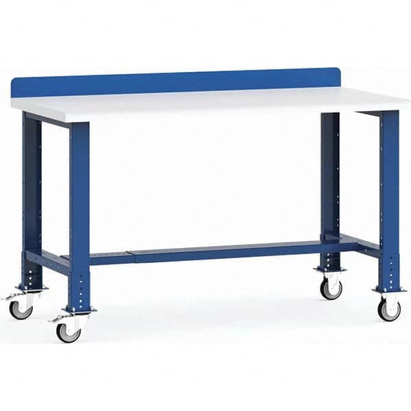 Rousseau Metal - Mobile Work Benches Type: Mobile Workbench Length: 60 (Inch) - Industrial Tool & Supply