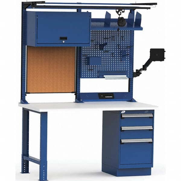 Rousseau Metal - Stationary Workstations Type: Work Center Load Capacity (Lb.): 775 - Industrial Tool & Supply