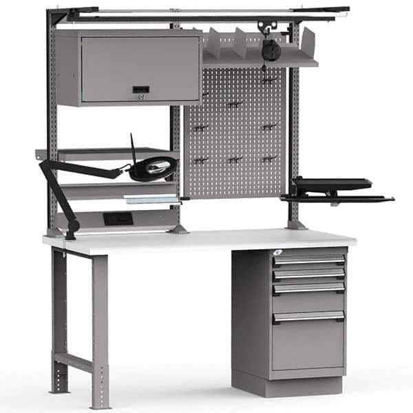 Rousseau Metal - Stationary Workstations Type: Work Center Load Capacity (Lb.): 775 - Industrial Tool & Supply