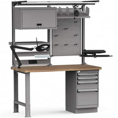Rousseau Metal - Stationary Workstations Type: Work Center Load Capacity (Lb.): 2750 - Industrial Tool & Supply