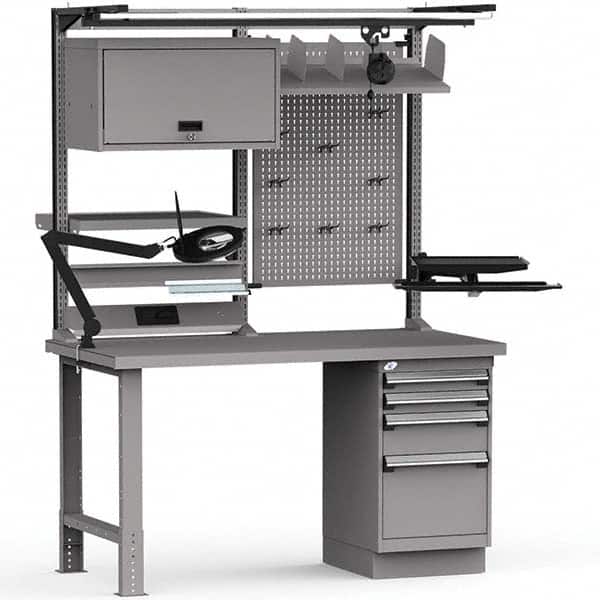 Rousseau Metal - Stationary Workstations Type: Work Center Load Capacity (Lb.): 1100 - Industrial Tool & Supply