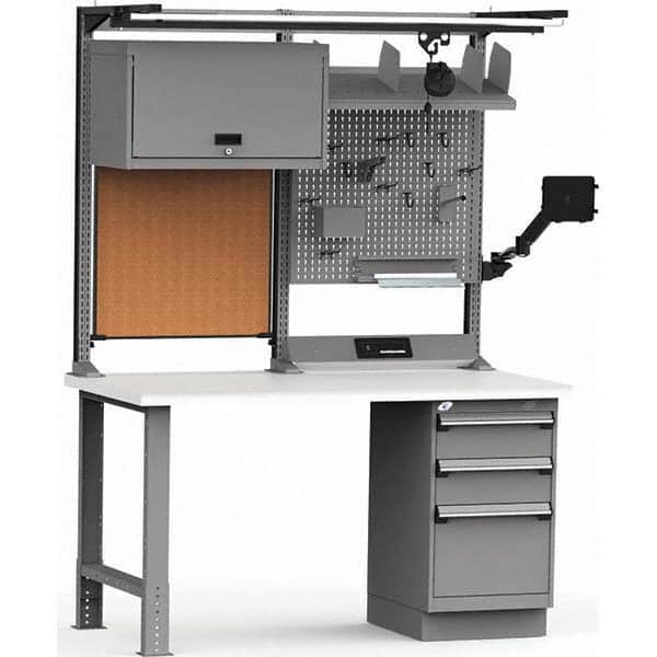 Rousseau Metal - Stationary Workstations Type: Work Center Load Capacity (Lb.): 775 - Industrial Tool & Supply