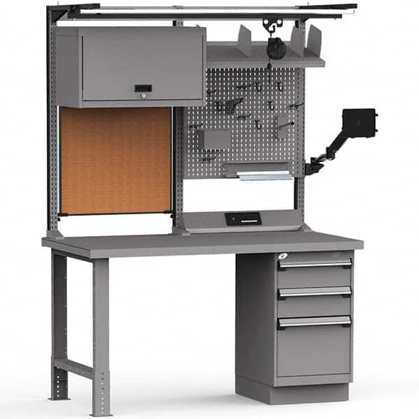 Rousseau Metal - Stationary Workstations Type: Work Center Load Capacity (Lb.): 1100 - Industrial Tool & Supply