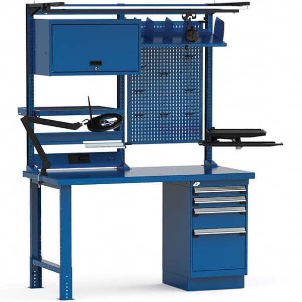 Rousseau Metal - Stationary Workstations Type: Work Center Load Capacity (Lb.): 1100 - Industrial Tool & Supply