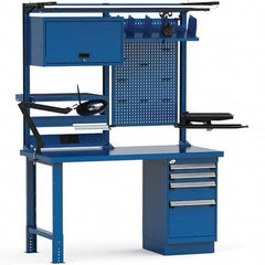 Rousseau Metal - Stationary Workstations Type: Work Center Load Capacity (Lb.): 1100 - Industrial Tool & Supply