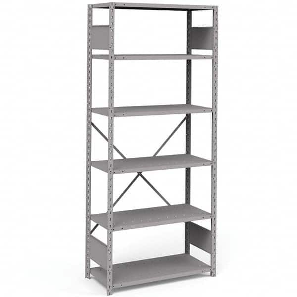 Rousseau Metal - Steel Shelving Type: Shelving Starter or Add-On: Starter - Industrial Tool & Supply