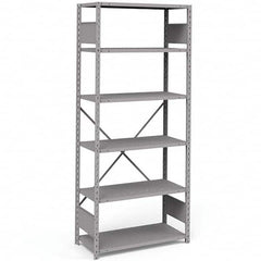 Rousseau Metal - Steel Shelving Type: Shelving Starter or Add-On: Starter - Industrial Tool & Supply