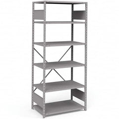 Rousseau Metal - Steel Shelving Type: Shelving Starter or Add-On: Starter - Industrial Tool & Supply