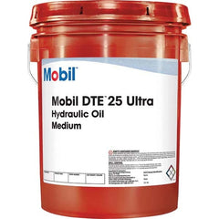 Mobil - 5 Gal Pail Mineral Hydraulic Oil - Industrial Tool & Supply