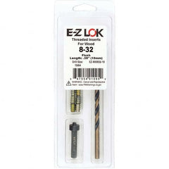 E-Z LOK - Thread Repair Kits Insert Thread Size (Inch): #8-32 Includes Drill: Yes - Industrial Tool & Supply