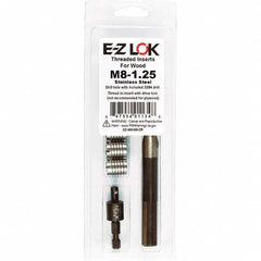 E-Z LOK - Thread Repair Kits Insert Thread Size (mm): M8x1.25 Includes Drill: Yes - Industrial Tool & Supply