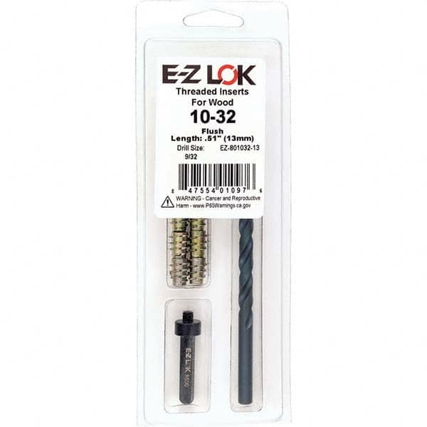 E-Z LOK - Thread Repair Kits Insert Thread Size (Inch): 1/4-20 Includes Drill: Yes - Industrial Tool & Supply