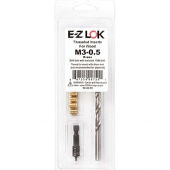 E-Z LOK - Thread Repair Kits Insert Thread Size (mm): M3x0.50 Includes Drill: Yes - Industrial Tool & Supply