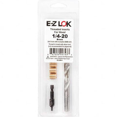 E-Z LOK - Thread Repair Kits Insert Thread Size (Inch): 1/4-20 Includes Drill: Yes - Industrial Tool & Supply